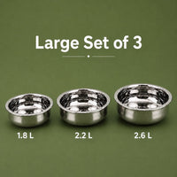 Shallow Cook & Serve Handi – Stainless Steel
