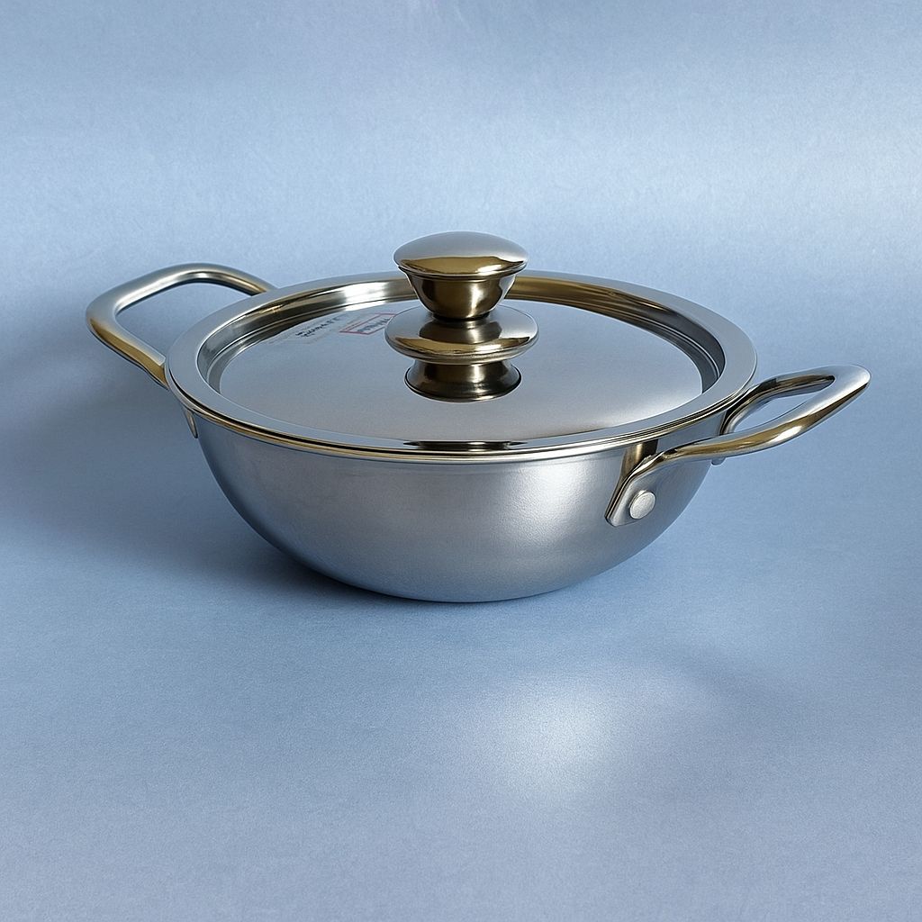 ES TriPly Kadai - Stainless Steel