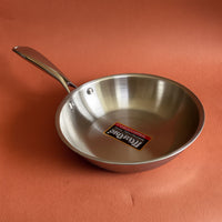 Tri-Ply Stainless Steel Frying Pan – Heavy Duty & Induction Compatible