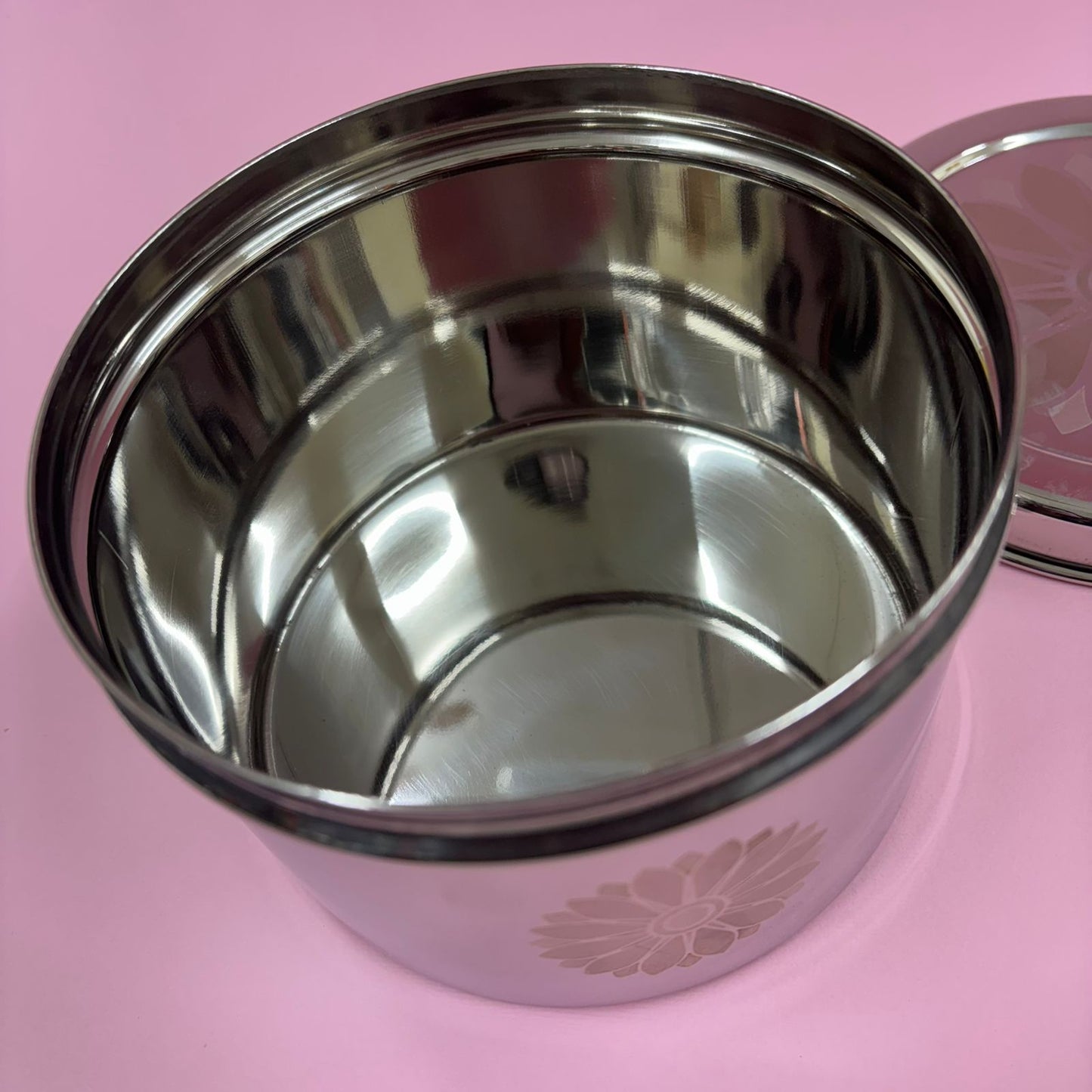 Deep Stainless Steel Tiffin Box -  Large