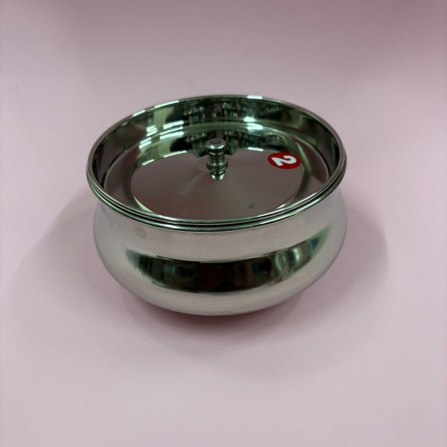 Stainless Steel Handi Pot - Medium