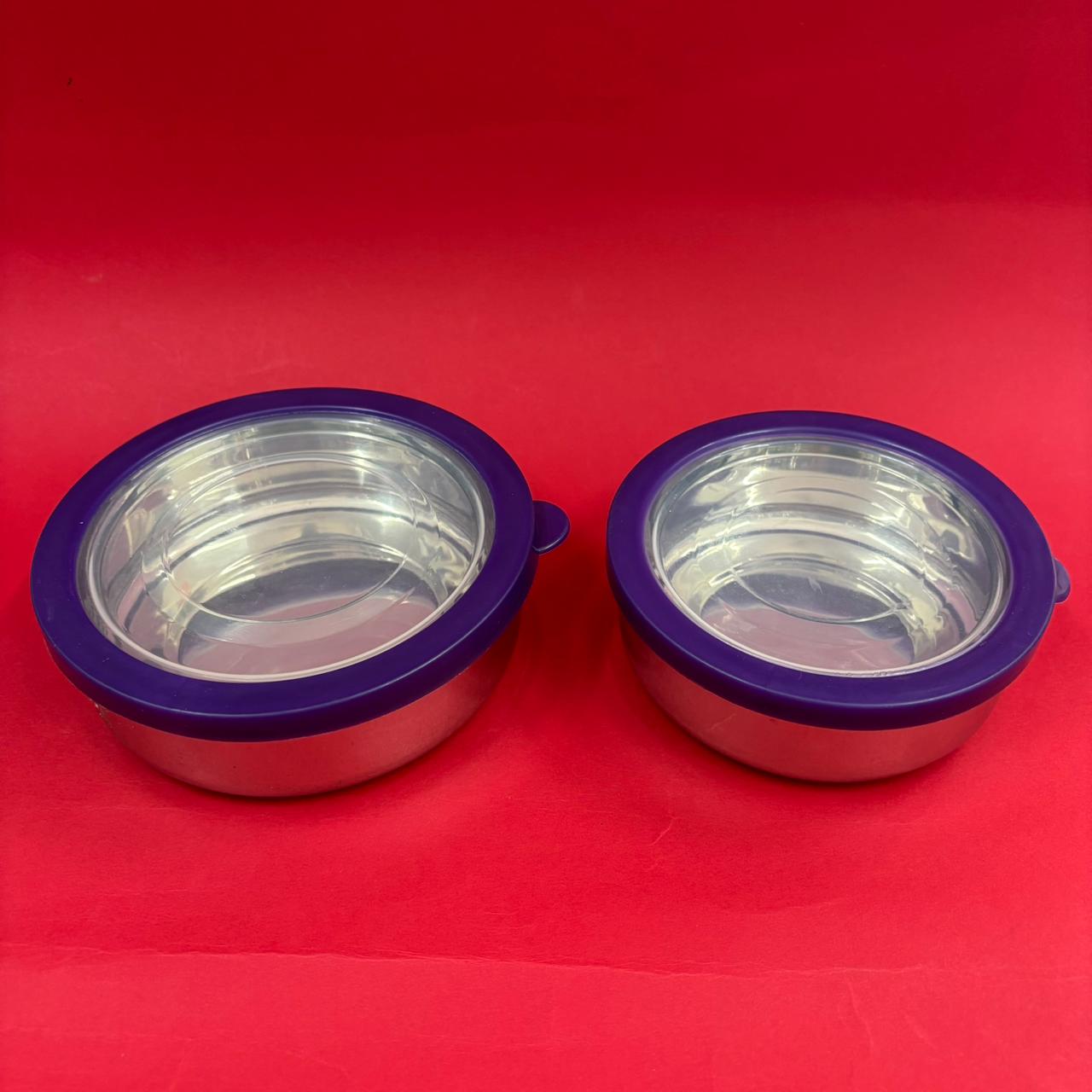 Airtight Stainless Steel Containers with See Through Lid