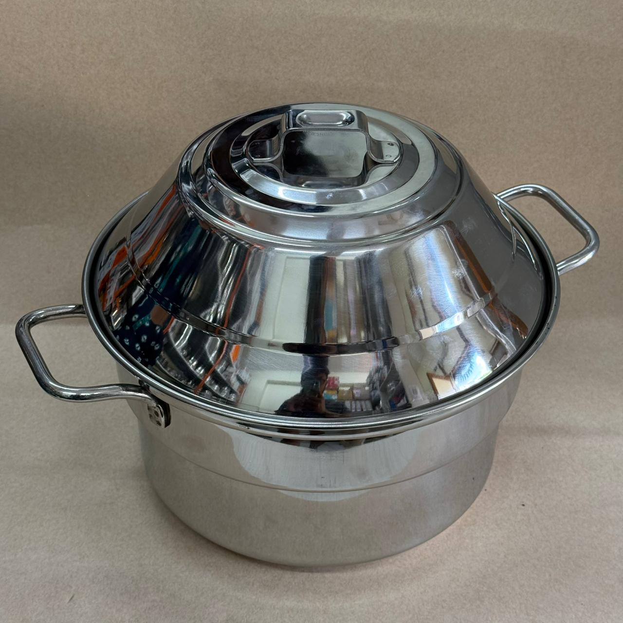 Chettinad 12 Idly Pot with Handle – Salem Stainless Steel