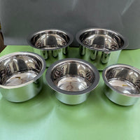 Chettinad Kuzhambu satti (2) big to small set of 5