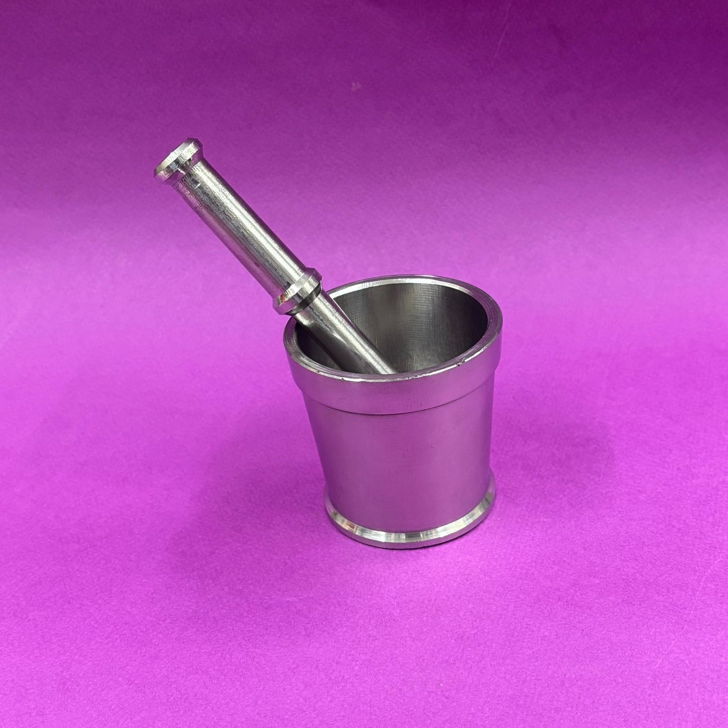 Morter and Pestle  Stainless Steel Idikal