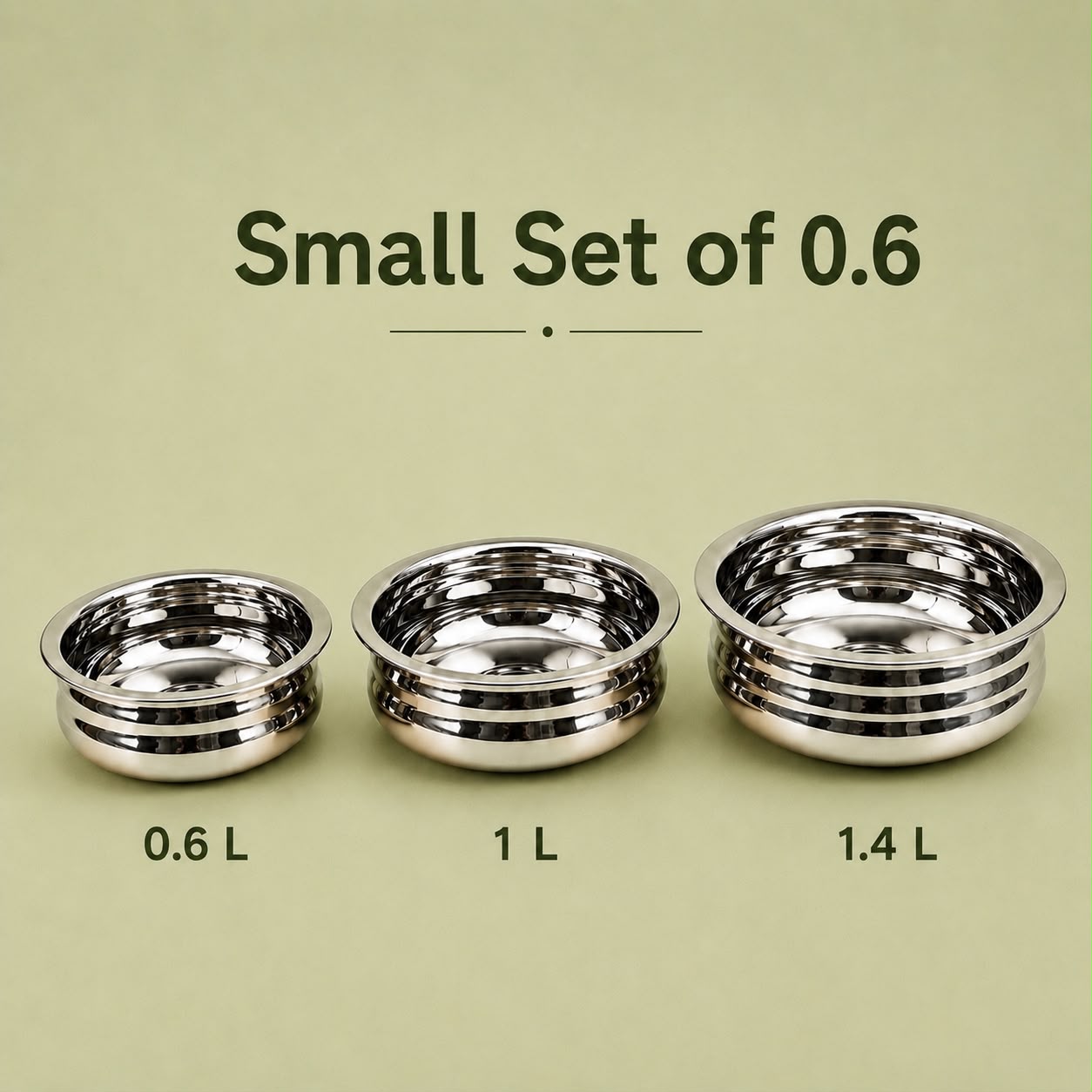 Shallow Cook & Serve Handi – Stainless Steel