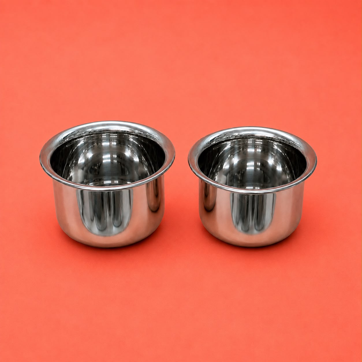 Stainless steel Chettinad vessel set