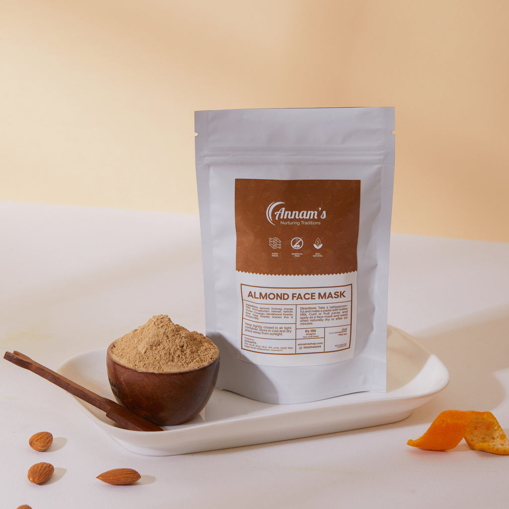 Rejuvenate your skin with this nourishing Almond Face Pack!