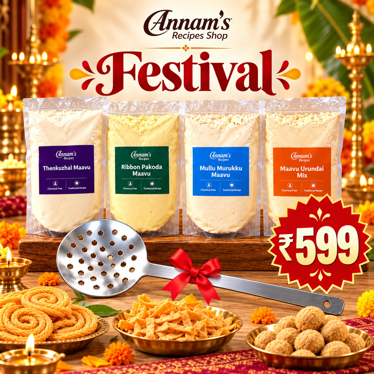 Annam's Festival Season Combo – offer banner