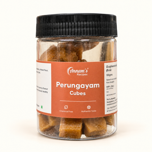 Annam's traditional Perungayam Cube (Katti Perungayam / Asafoetida) – 100g pack