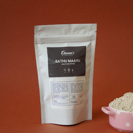 Annam's traditional Sathu Maavu (சத்து மாவு) – 250 g pack
