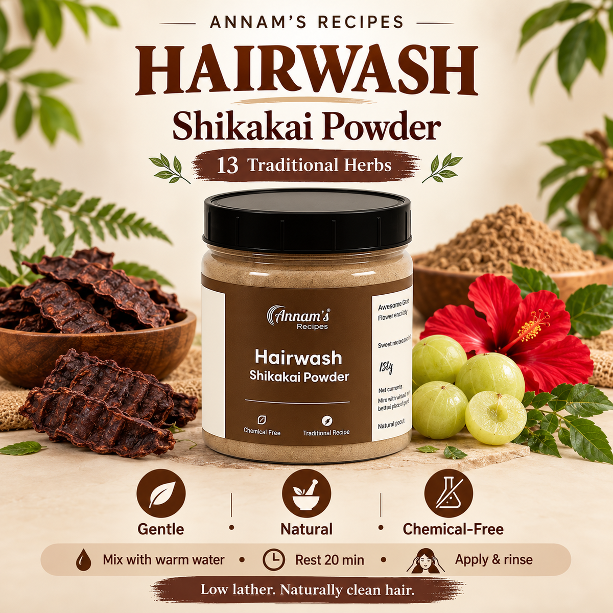 Shikakai Hair Wash Powder large banner