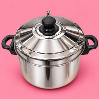 Stainless steel Idli Cooker with 6 plates and 30 idli capacity