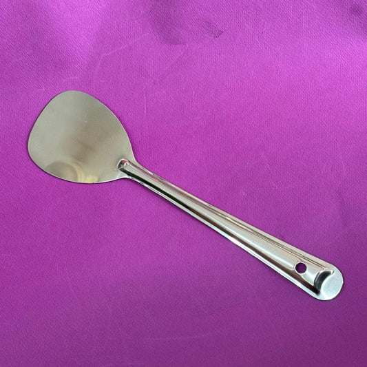 Stainless steel leaf shaped dosa turner for flipping dosa