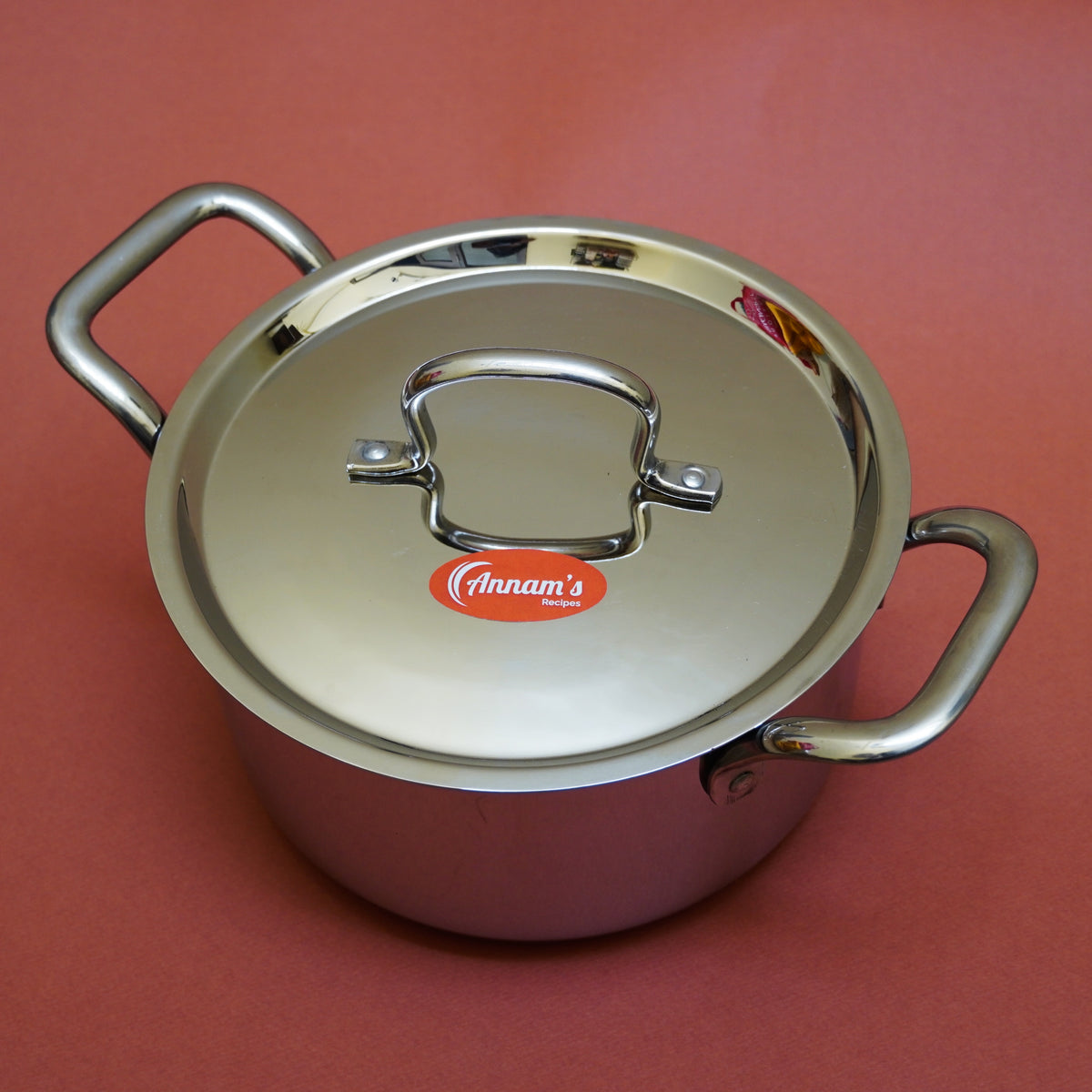 Annam's Triply Biryani Pot – 18 cm (7 inch), 2.4 L