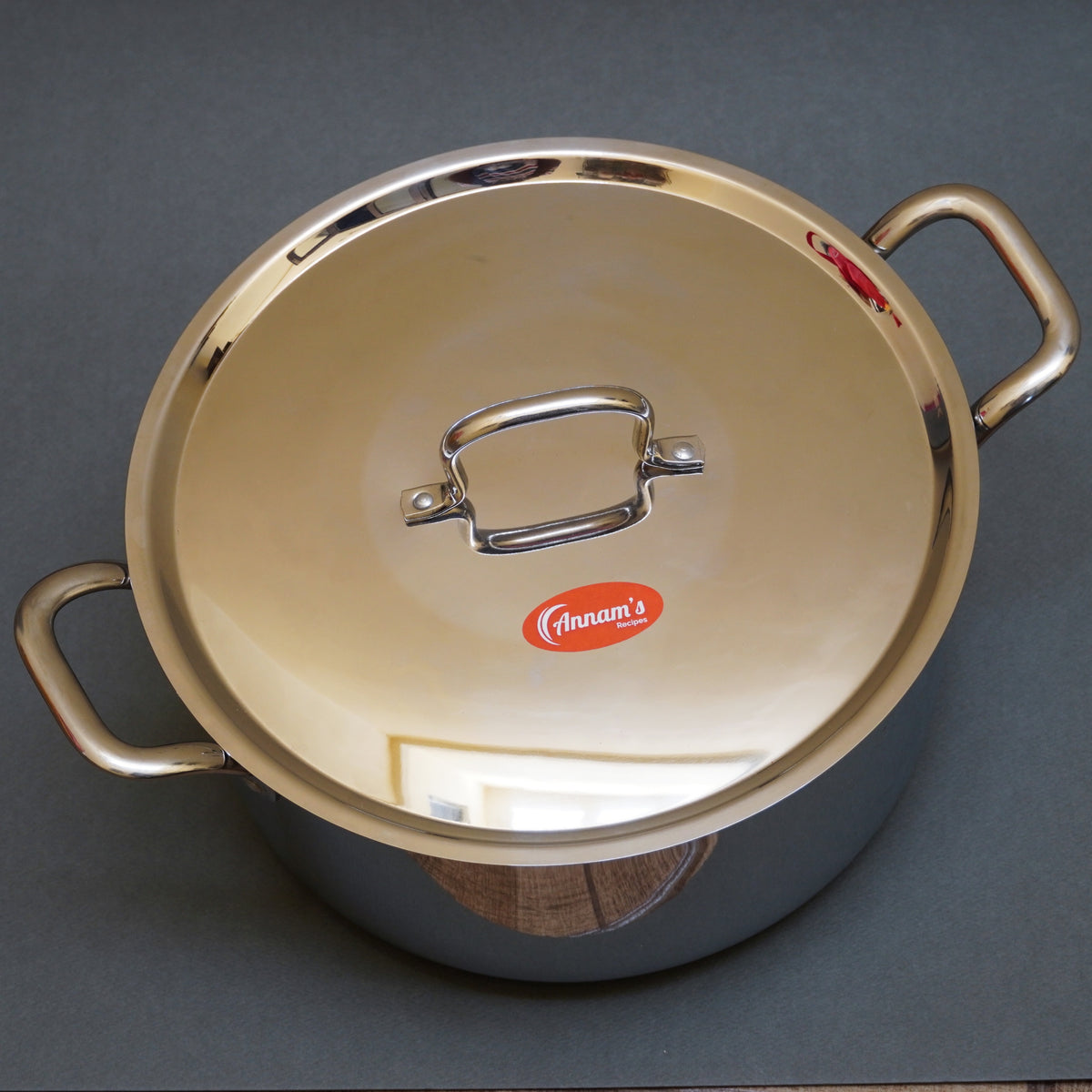 Annam's Triply Biryani Pot – 28 cm (11 inch), 6.5 L – image 2